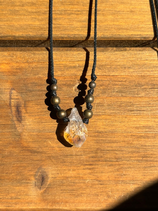 citrine mini raw point