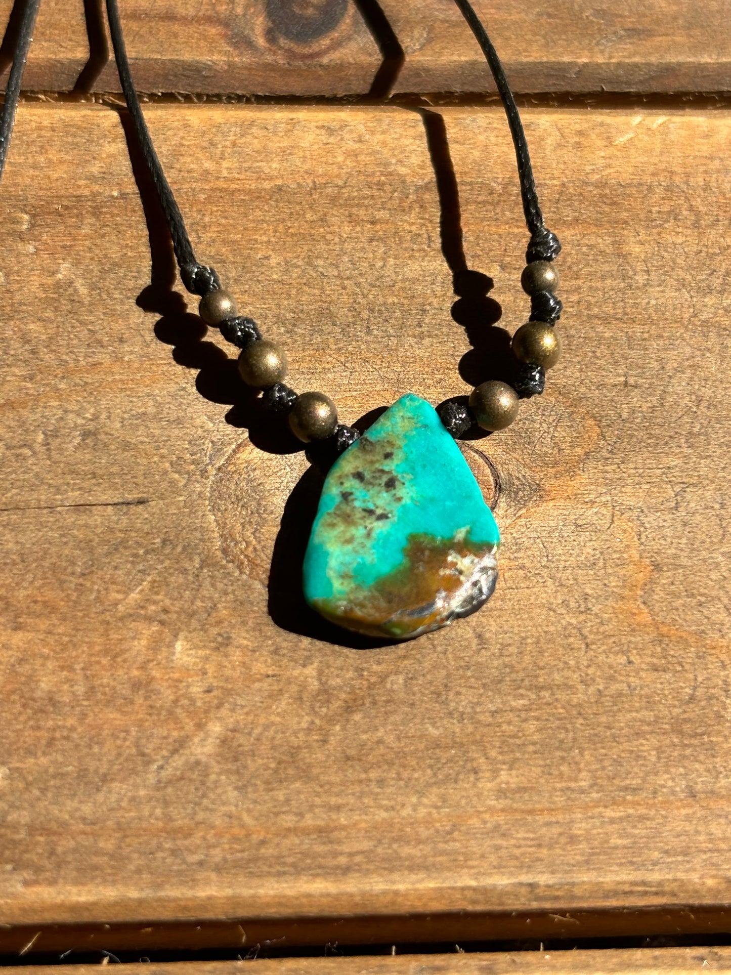 turquoise teardrop