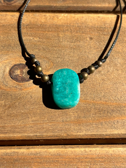 amazonite oval